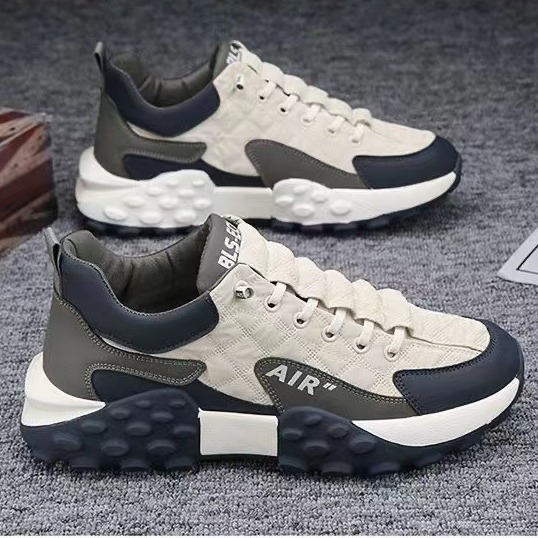 2025 New Sports Casual Fashion Dad Shoes Thick Sole Men's Sneakers_voghion.com