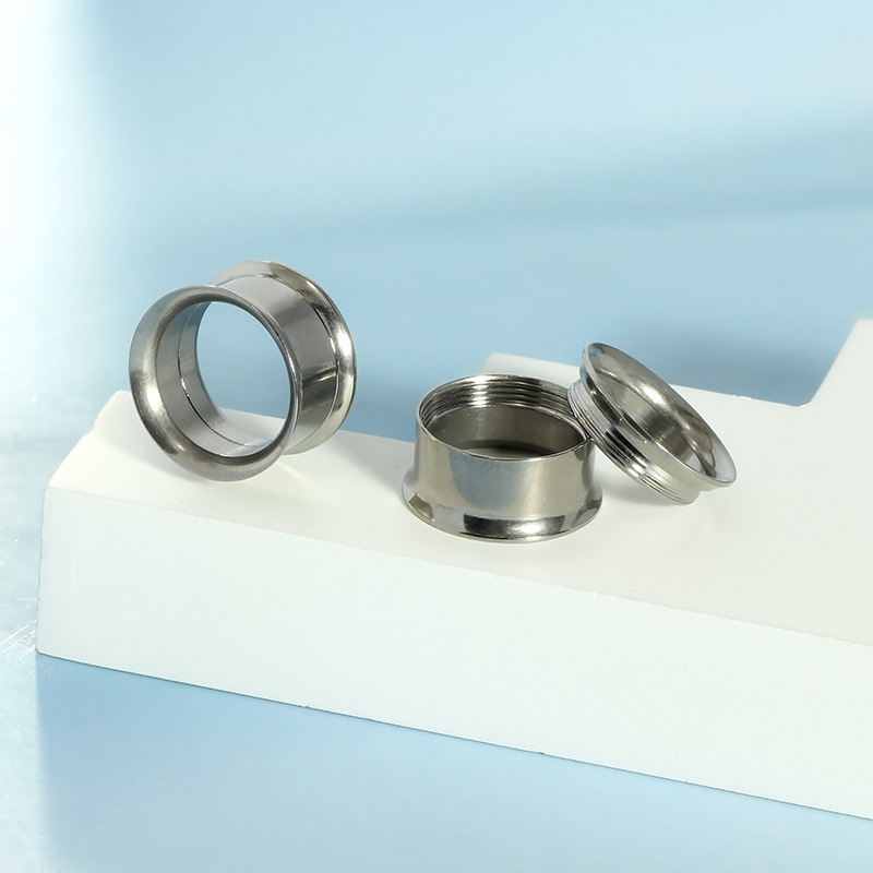 Labret piercing jewelry detail image