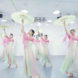 ♔雨涧春行图同款舞蹈道具伞古典舞手持演出道具伞中国风古典古风