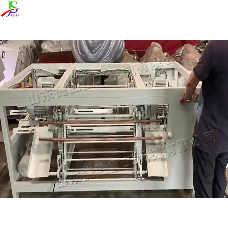 Palo de madera automático abridor de dientes escoba varilla fregona varilla de cabeza redonda decoración de muebles máquina de hilo de madera redonda