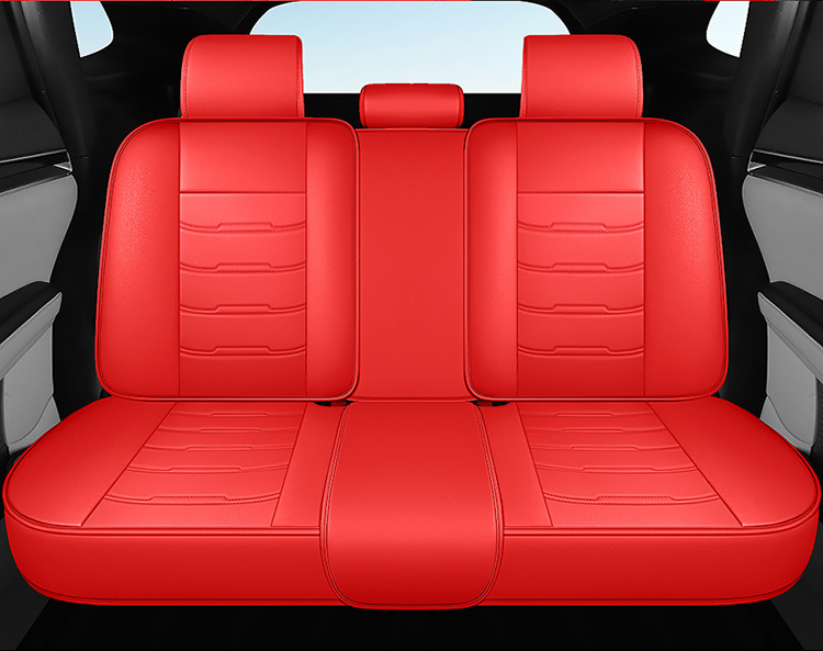 25 Years New All-Inclusive One-Piece Head Full Leather Car Seat Cushion Cover Four-Season Universal Seat Cushion Amazon Cross-Border Wholesale