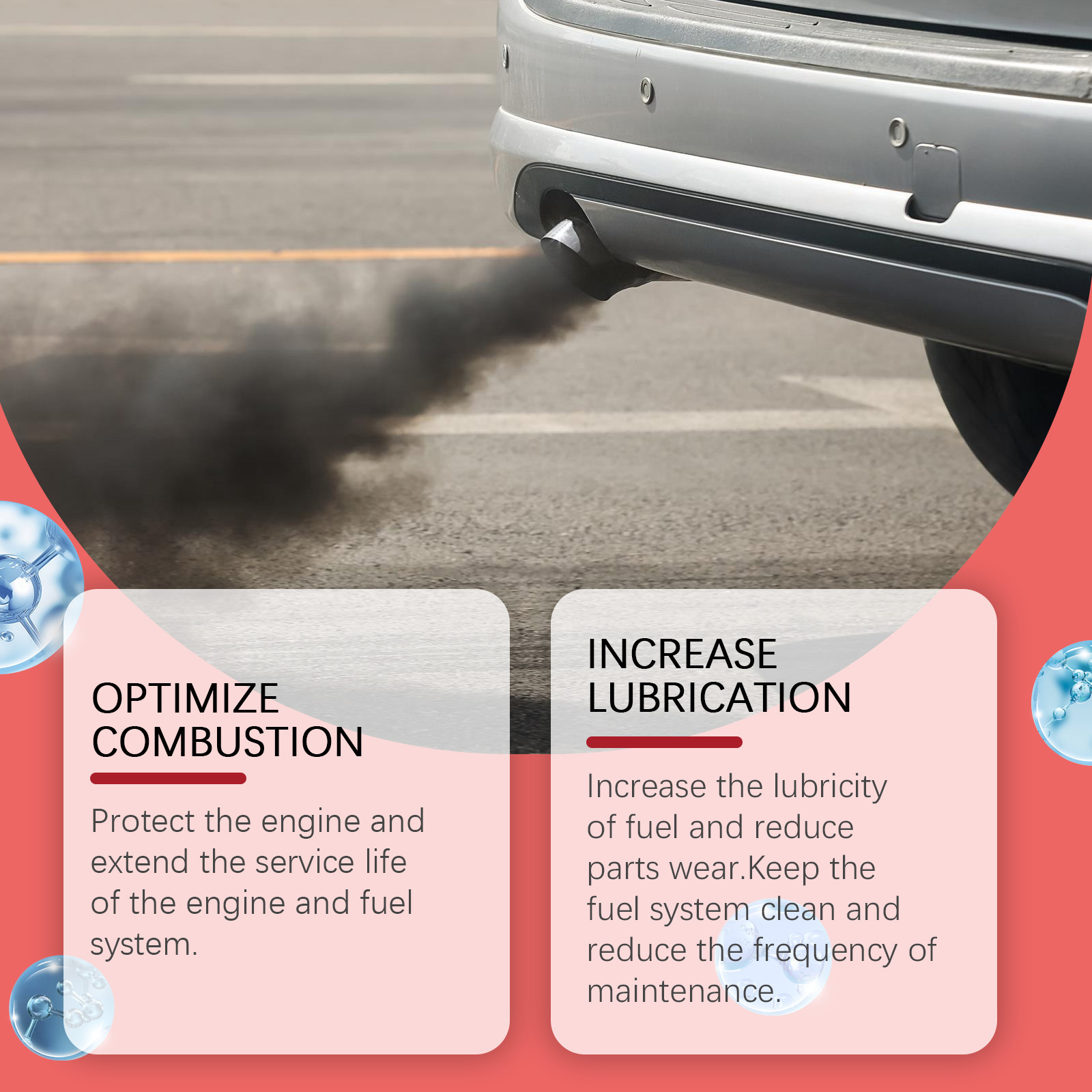 Rayhong Car Fuel Additive Protects Engine Keeps Parts Wear System Clean Additive