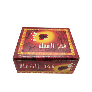 Fruit Wood Smokeless Quick-Burning Carbon 100 Pieces/Box Disposable Barbecue Ignition Carbon Hookah Carbon Sheet Quick-Burning Fruit Wood