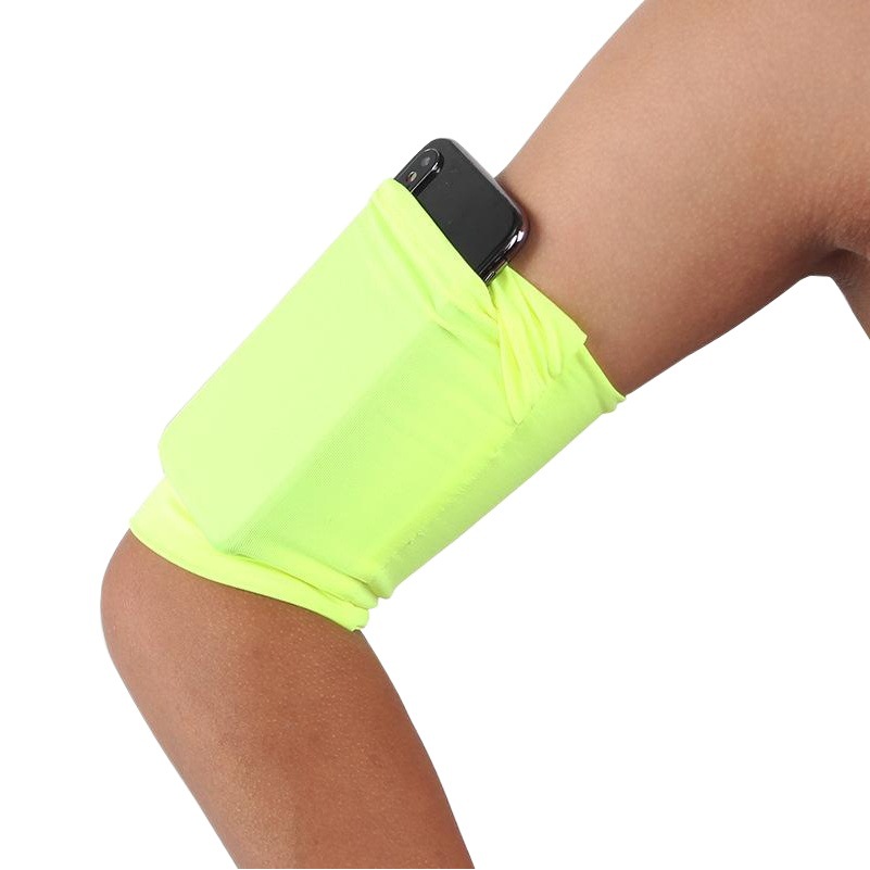 Running Mobile Phone Arm Bag Sports Wrist Bag Outdoor Cycling Mobile Phone Bag Men and Women Fitness Marathon Arm Bag Coin Purse
