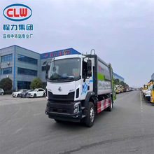 可卸式勾臂垃圾车东风柳汽前四后八钩臂车环卫乡镇街道垃圾清运车