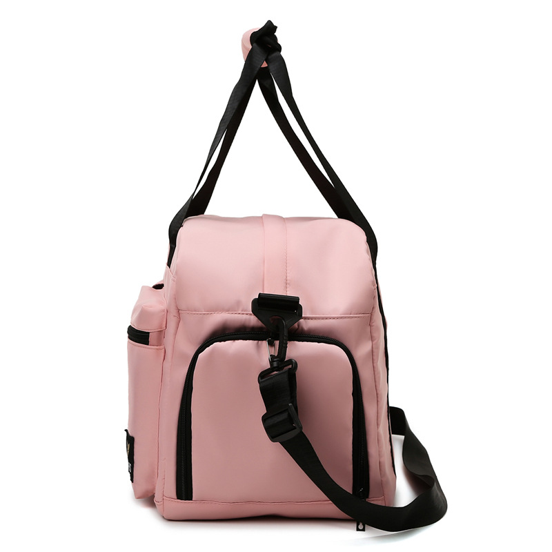 Nueva bolsa de fitness deportiva de ocio al aire libre ligera, de gran capacidad, separada en seco y húmedo, bolsa de embarque portátil para viajes de negocios, marea