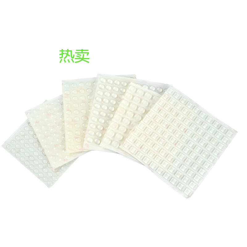 现货透明无痕亚克力双面胶汽车车载摆件强粘圆点胶冰箱贴可