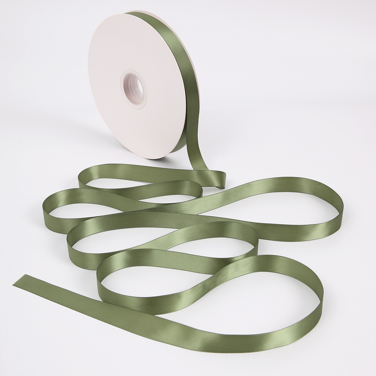 100 yardas de cinta de poliéster de doble cara cifrado cinta de color puro regalo de paquete de flores flores flores