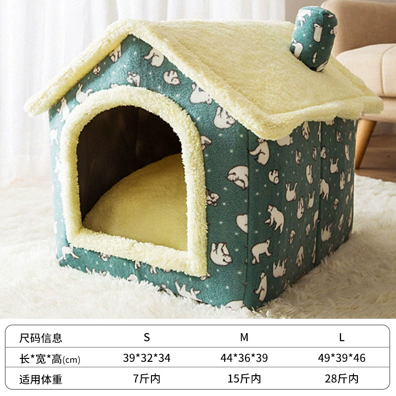 Keep warm universal detachable house four seasons, cat, pet
