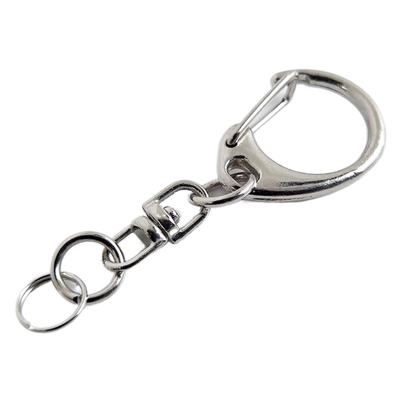 Zinc Alloy C Buckle + Figure-Eight Buckle Anime Product Hanging Buckle Keychain Luggage Toy Hardware Accessories Pendant Car Key