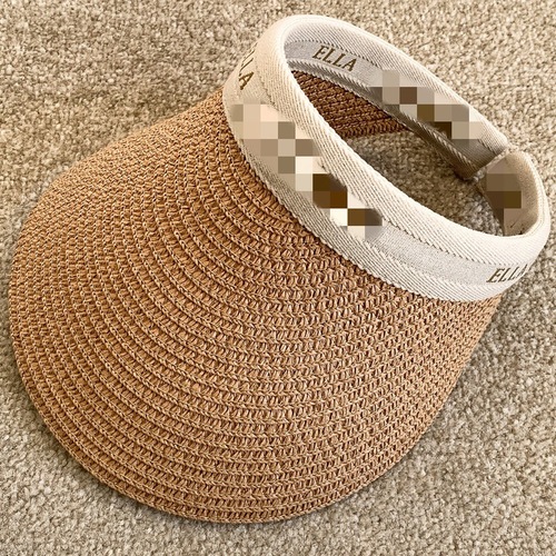 Hat Summer New Style Large Brim Sun Hat Internet Celebrity Sports Headband Sun Protection Hat Cute Women's Empty Top Hat Wholesale