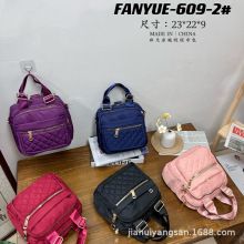 厂家批发女士斜跨包潮流单肩包牛津布手拎包女新款零钱女包