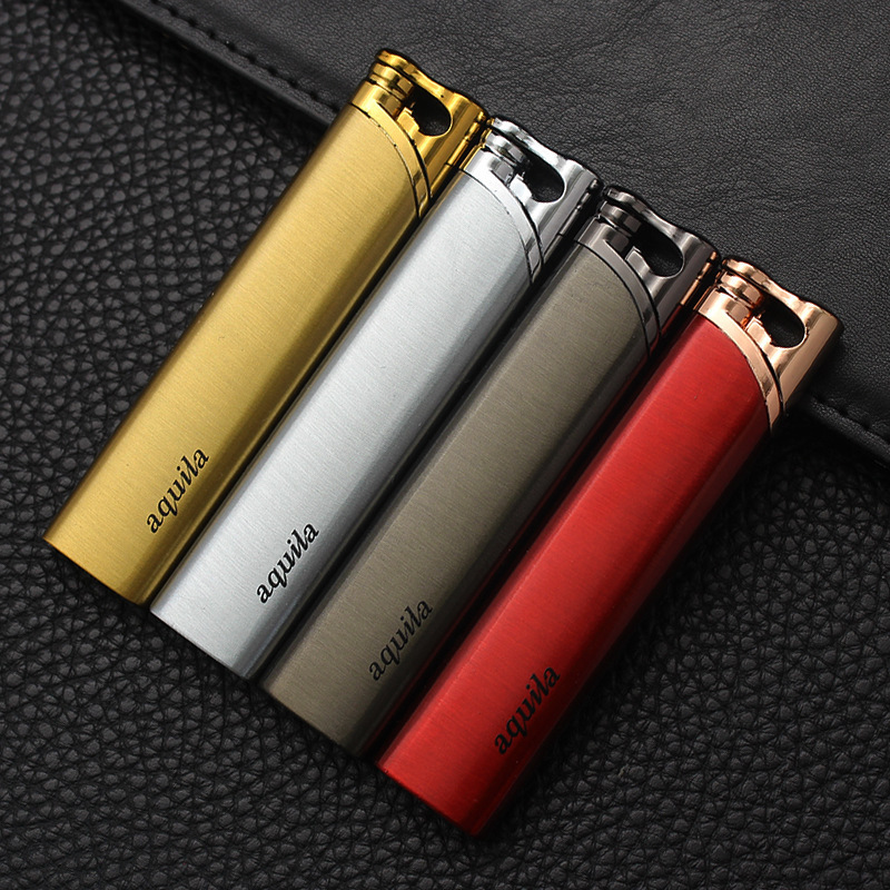 235A金属ストリップ広告ライターインフレータブル防风赤い炎シガレットビジネスギフト卸売潮|undefined