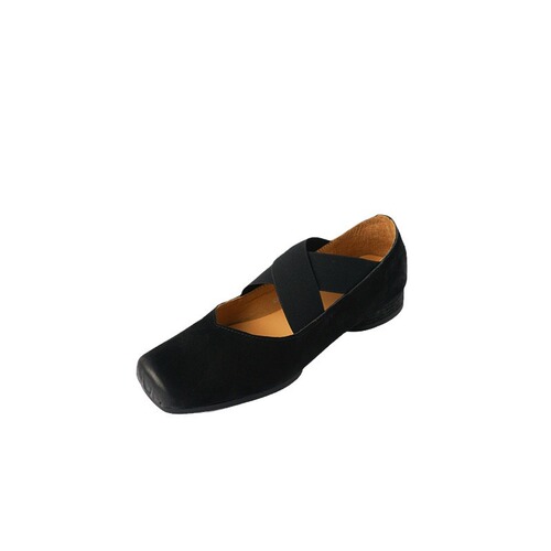 2024 spring full leather retro distressed ballet shoes pig nose Mary Jane shoes full leather shoes for fat feet women's shoes inside and outside