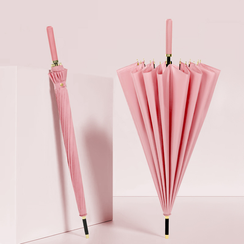 Waterproof men's automatic big umbrella