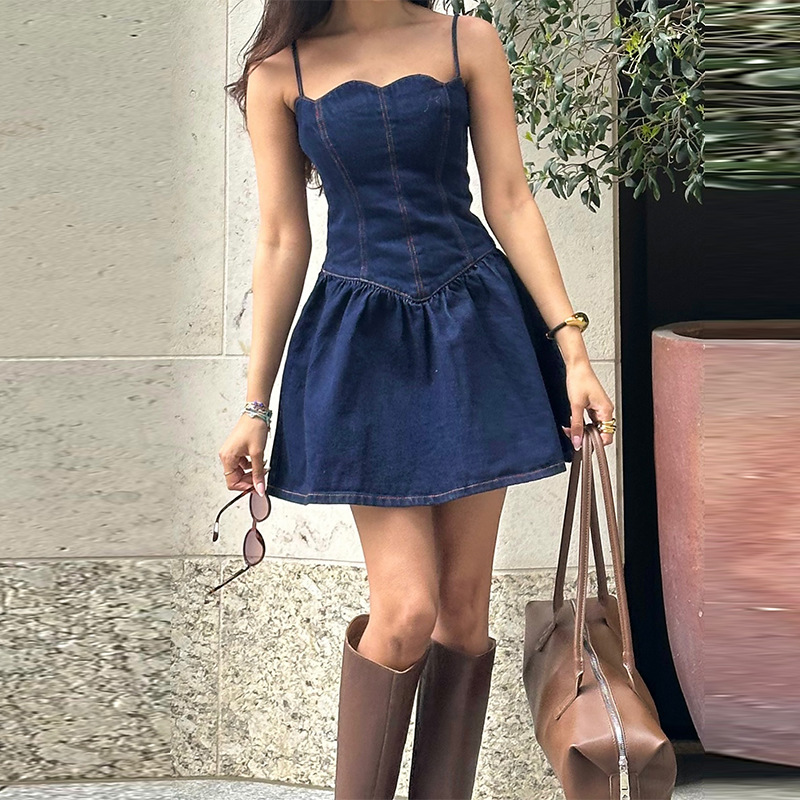Denim skirt
