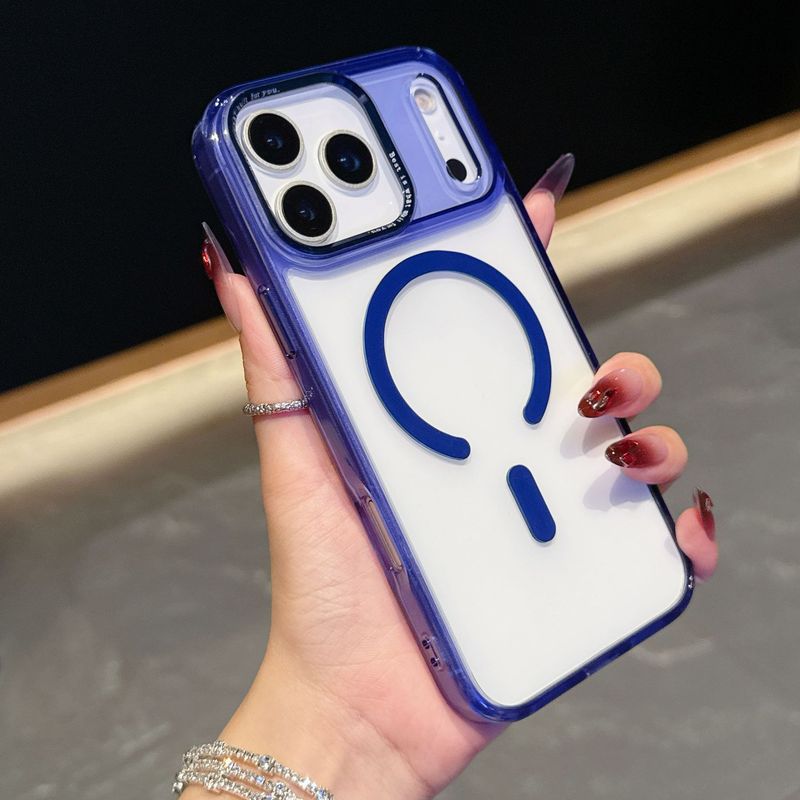 跨境适用iPhone17ProMax手机壳透明磁吸苹果17Air冰彩防摔保护套|undefined