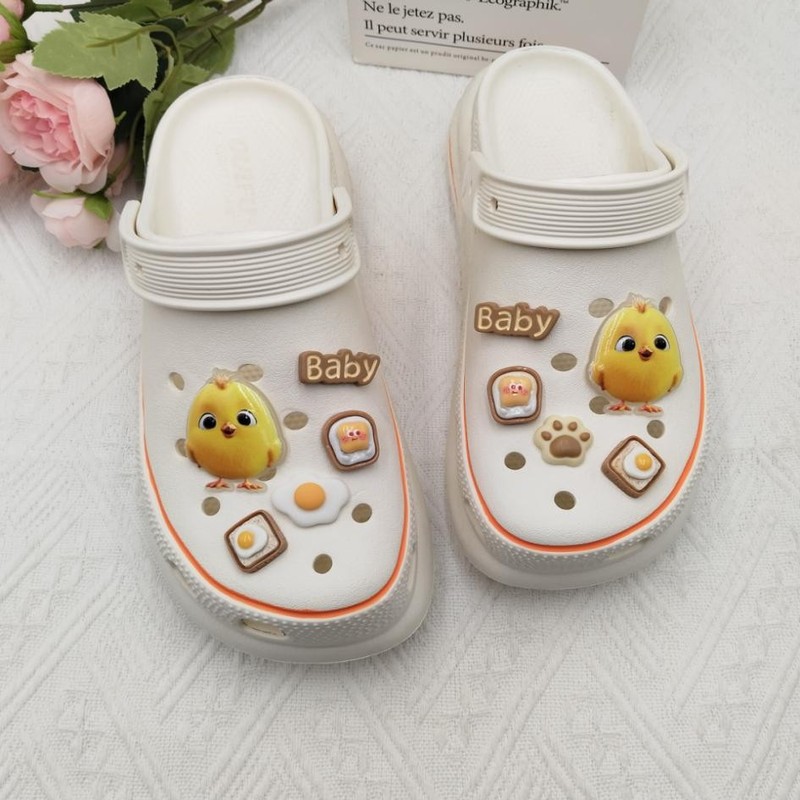 漫画ブリケット子供の下駄 DIY 夏の新アクセサリー樹脂ジュエリー卸売アクセサリーかわいいファッション|undefined