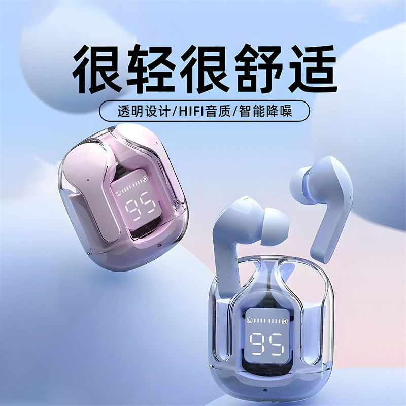 Huaqiangbei Wireless Bluetooth Headphones Are a Popular Model at Home and Abroad, with High Sound Quality, Good Looks, Noise Reduction, In-Ear Design, Suitable for Running and Sports