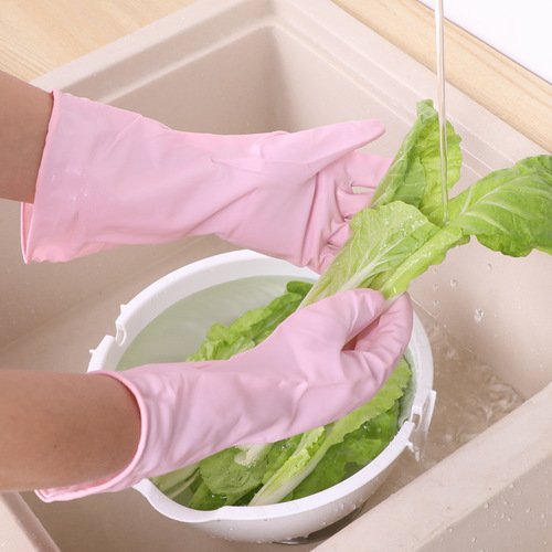 Japan imported DUNLOP Dunlop kitchen housework cleaning laundry clothes washing dishes waterproof durable thin gloves