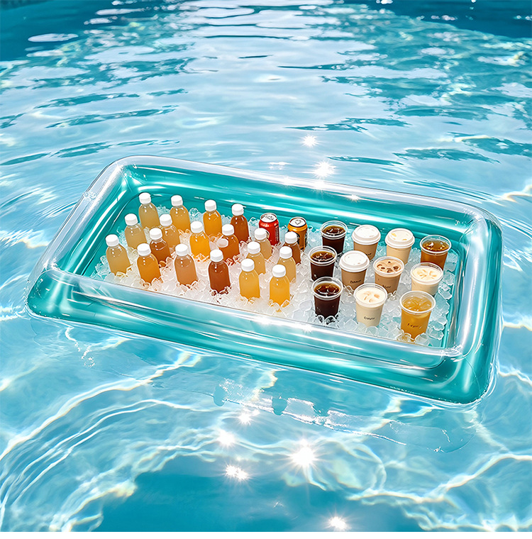 Transparenter Aufblasbarer Pool Kühler Als Schwimmendes Tablett_voghion.com