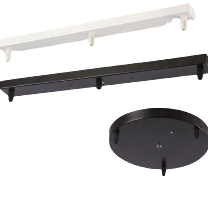 Producto a juego colgando Barra de alambre comedor araña DIY ventosa redonda cuadrada ventosa placa de techo pista arte centro de atención