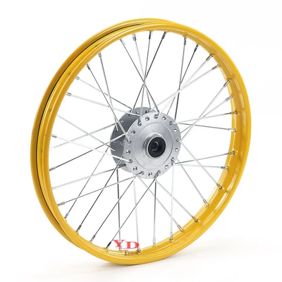 steel rim hub, Hub - front-wheel-hub-140x17-yellow-rim