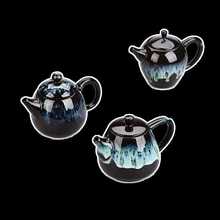 紫砂西施壶企鹅茶壶开片可养单壶家用陶瓷功夫茶具简约套装泡茶器