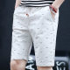 Summer men's shorts shorts cotton loose casual fashion beach pants men's large size trend five-point pants spot