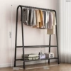Black 80cm [double-layer storage]