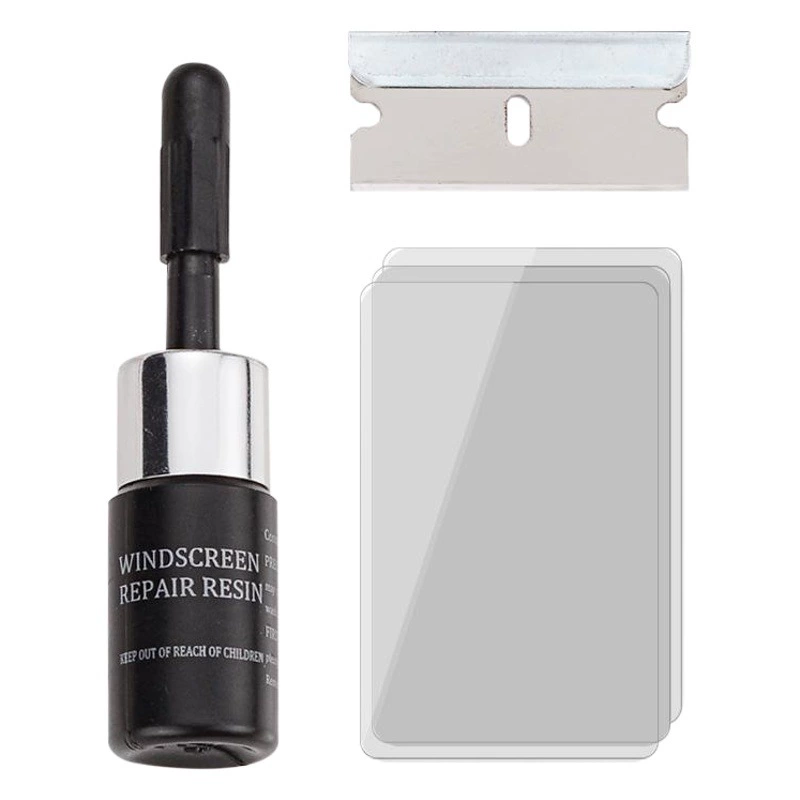 Набор для ремонта автомобильных стекол: жидкость и инструменты для восстановления лобового стекла, прямые поставки с завода, популярный товар для трансграничной торговли