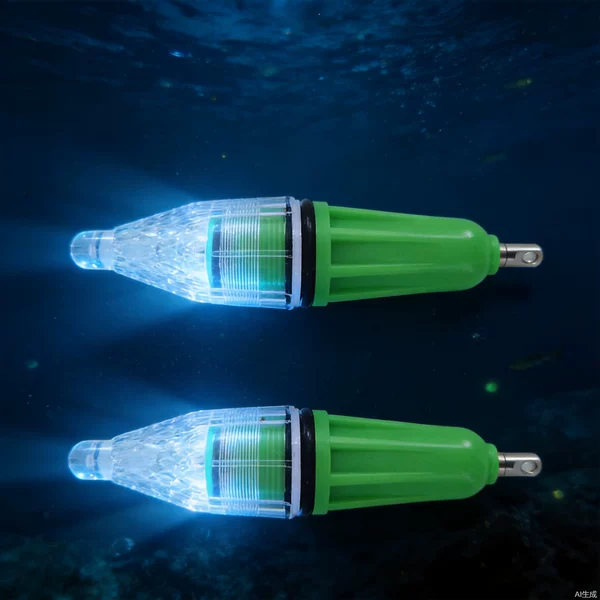 Manufacturer Supplies Underwater Fish Gathering Lights, Night Fishing Lights, Led Fish Luring Lights, Sea Fishing Boat Lights, Fishing Lights with Strong Light 12cm