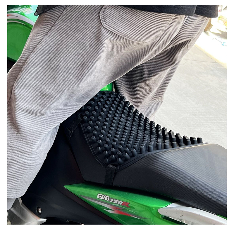 Motorcycle Seat Cushion, Sun-Proof, Waterproof, Breathable, Electric Vehicle, Battery Car, Ventilated Massage Seat Cushion, Summer Universal Motorcycle Seat Cushion