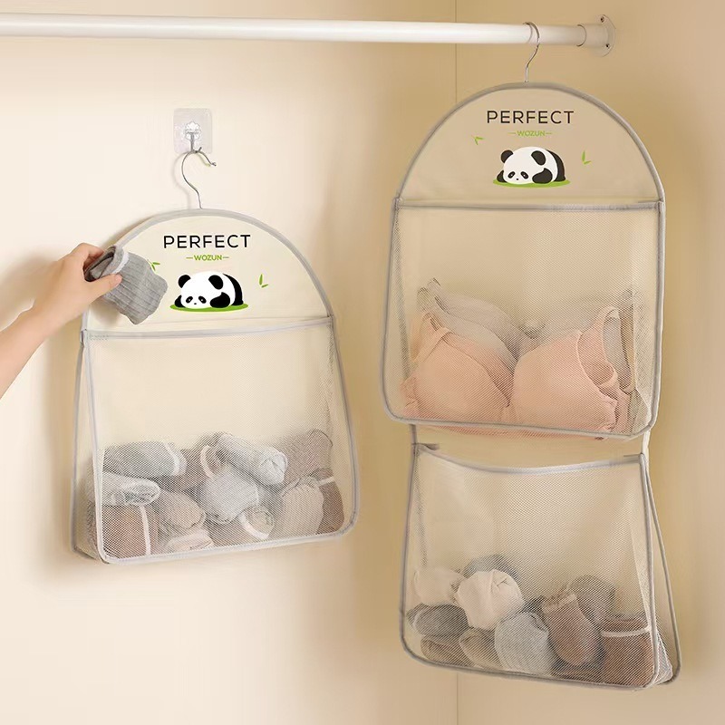 Sock Storage Organizer Dormitory Hanging Mesh Bag Wardrobe Underwear Hanging Bag Door Storage Organizer Storage Bag Sock Storage Organizer Dormitory Hanging Mesh Bag Wardrobe Underwear Hanging Bag Door Storage Organizer Storage Bag