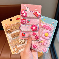 Children's bangs magic sticker baby summer messy hair magic tool hair clip for girls hair sticker hair glue not damage hair