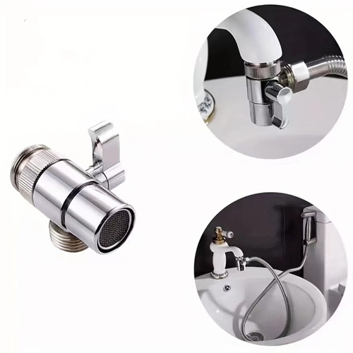 Cross-border sink faucet external splitter household handheld shower device shower head accessory wholesale