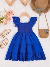 F 13871 Summer Floral Lace Princess Dress ���߹�������ȹ