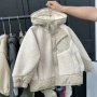 女童连帽男童儿童外出服
