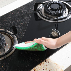 Beautiful bamboo fiber dish wiping cloth, oil-proof, no shedding, household kitchen water absorption, household cleaning, oil removal, department store wholesale