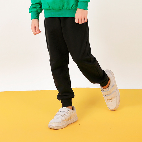 New men's spring and autumn children's sports pants Korean style pure cotton pants baby casual pants fashionable children's clothing wholesale