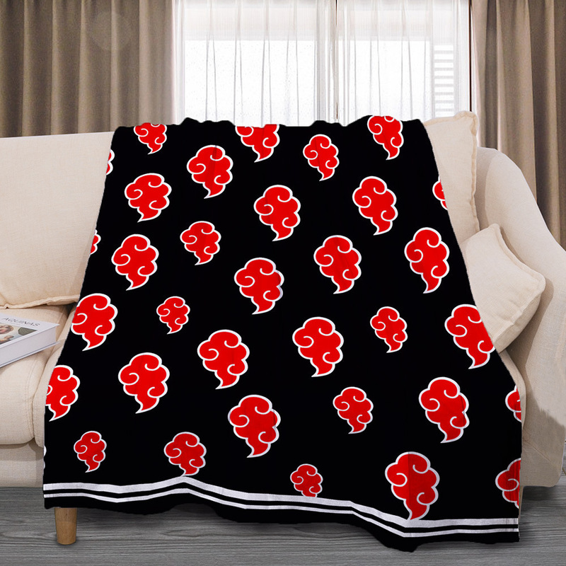 Anime Cartoon Huoying Red Cloud Carpet Office Summer Warm Sofa Nap Digital Printing Flannel Blanket Anime Cartoon Huoying Red Cloud Carpet Office Summer Warm Sofa Nap Digital Printing Flannel Blanket