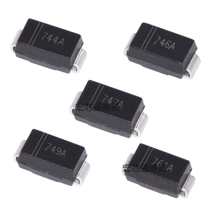 1SMA4746/4747/4748/4749/4750A SML4751A 1W稳压二极管 贴片SMA