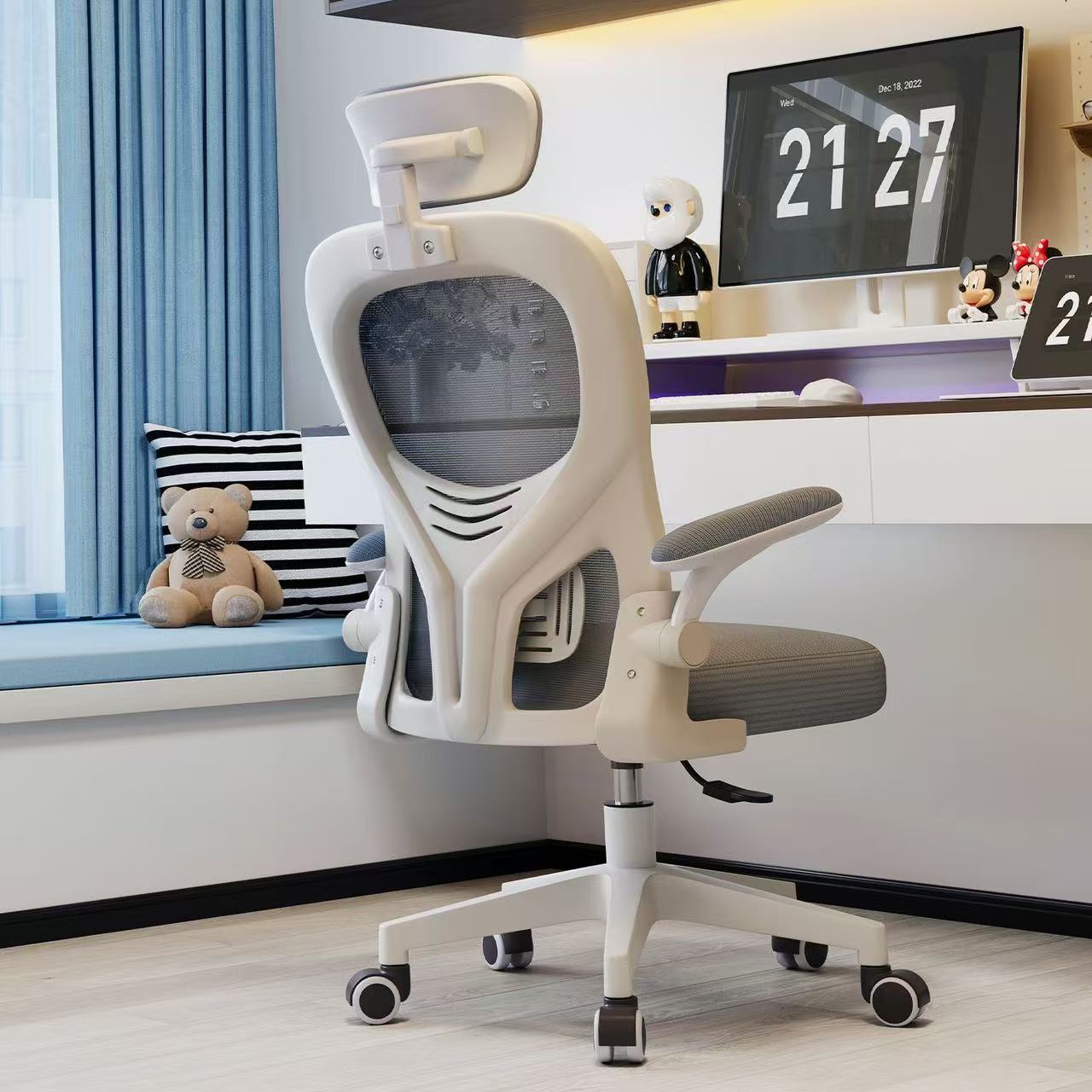 Computer Chair Comfortable Sedentary Home Office Chair Staff Dormitory E-Sports Seat Ergonomic Learning Chair