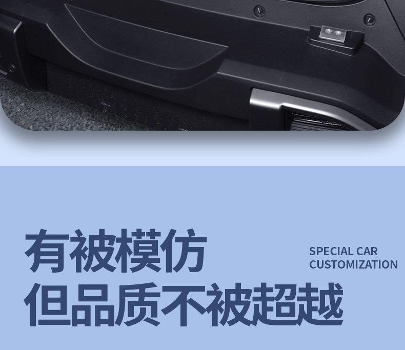 Specifically designed trunk mat for Fangchengbao Titanium 3, full coverage, car accessories, interior, eco-friendly, wear-resistant, modified