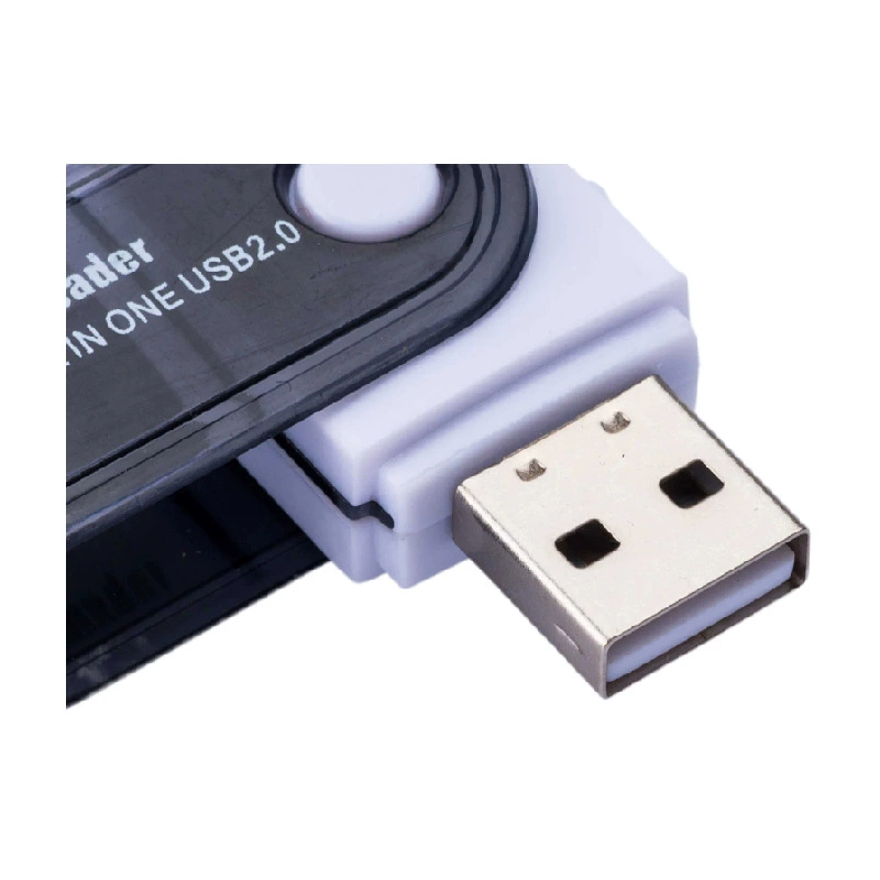 Заводской опт multifunctional large rotating wooden reader card reader more four -in -one card reader supports TF/SD/M2/MS