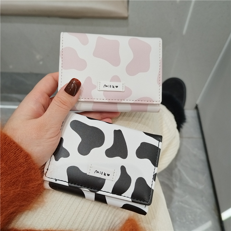 67g Weight Hidden Buckle Closure Type Small Wallets Bags Type 1 Piece Quantity Daily Occasion Pu Leather Material Animal, Cartoon Pattern All Seasons Season Women's Gender Cute Style Square Shape Women's Animal Cartoon Pu Leather Hidden Buckle Small Wallets 11