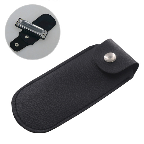 Harmonica leather case harmonica leather harmonica leather case 10 holes 21 holes 24 holes blues harmonica leather case harmonica bag