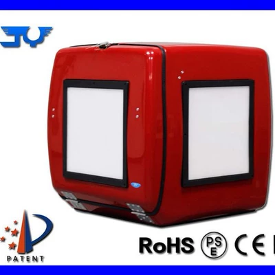 Electric car tail box Advertising Light Box, Food Delivery