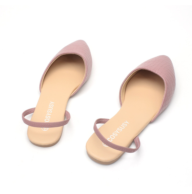 Women's Casual Solid Color Point Toe Fashion Sandals display picture 10