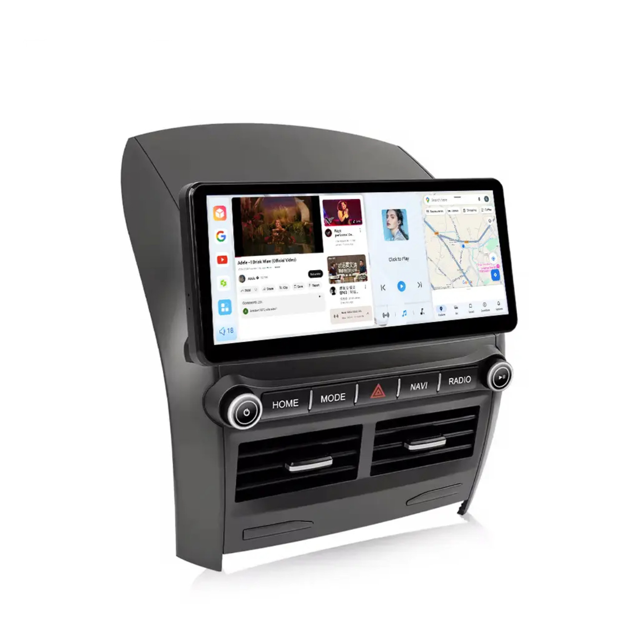 Cross-Border Hot-Selling Navigation System Suitable for Toyota Corolla 07-13 Models with Android Gps and Reversing Image 12.3inch Capaly
